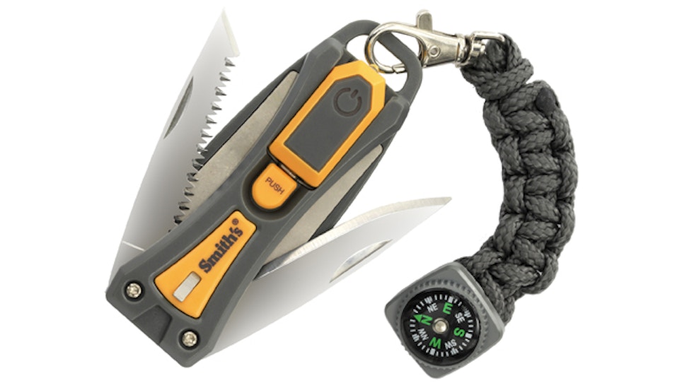 Smith Products 10-N-1 Survival Multi-Tool Essential For Outdoor Enthusiasts