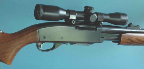 A favorite of many deer hunters, the Remington 760 Carbine (above) has been replaced by the 7600.