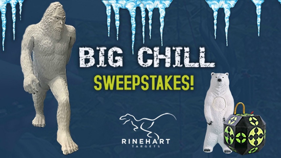 Rinehart Targets Big Chill Sweepstakes: Win a 7-Foot Snowman!