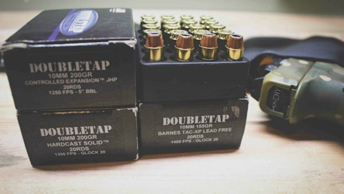 Choosing the right ammo for protection is vital. Doubletap ammo carries a great line of bullets specifically designed for hunting and defense.