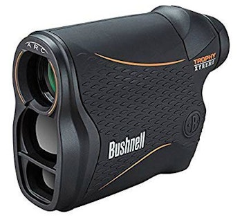Modern rangefinders such as the Trophy Xtreme 850 with ARC provide line-of-sight distance, as well as true horizontal distance for elevated bow shots.