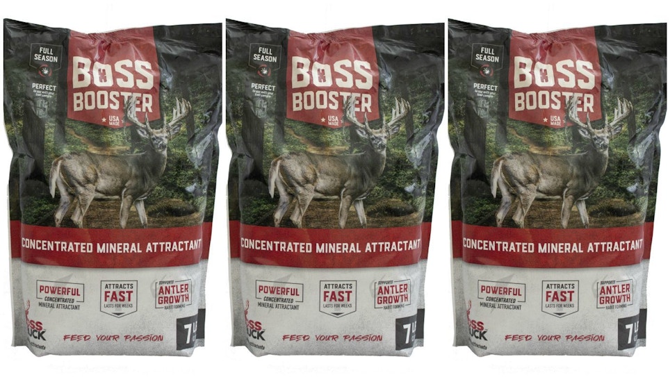 Boss Booster Concentrated Mineral Attractant From Boss Buck