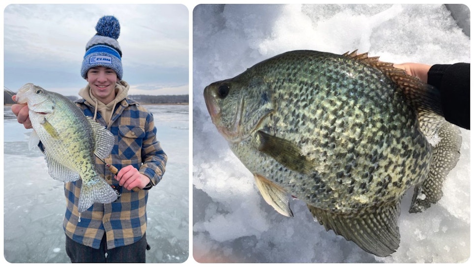 Ice Fishing Tip: Target Big Crappies With Big Lures