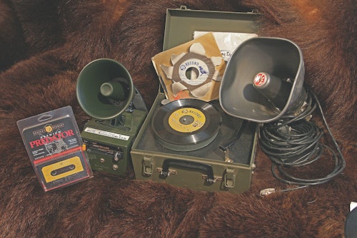 Early e-callers used cassette tapes and even 45 RPM records.