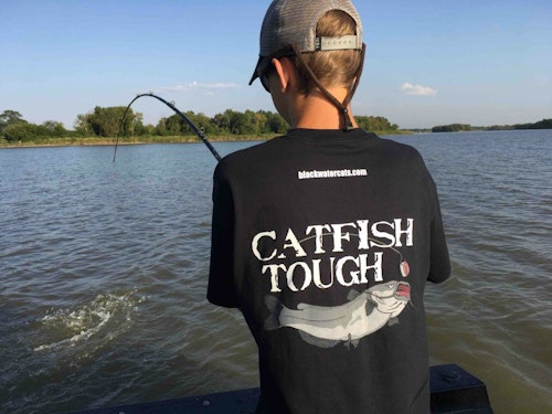Red River channel cats will test your strength, over and over and over again.