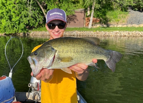 Don’t believe the myth that jigworms (aka Ned Rigs) catch only small bass. The lures catch everything that swims — of all sizes — from wary bass to hungry pike.