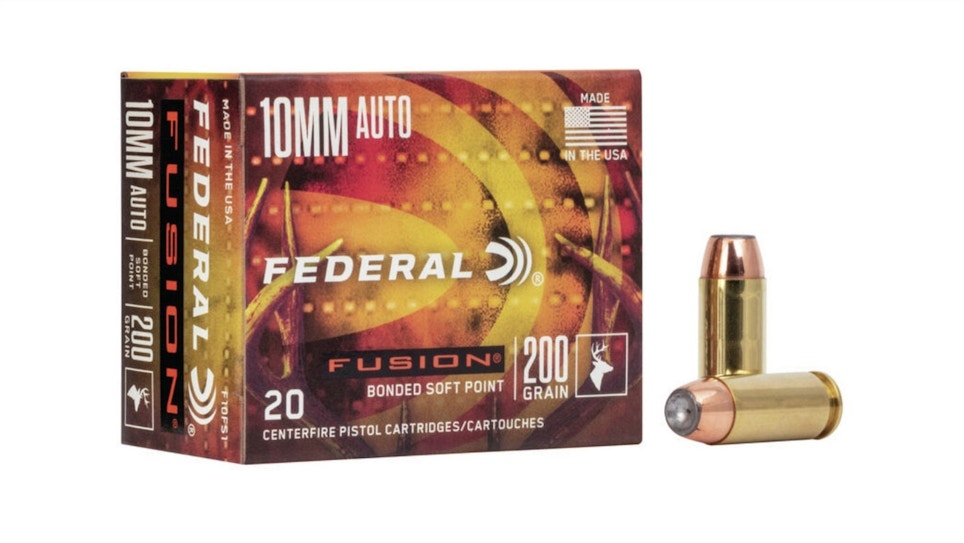 Federal Fusion 10mm Auto Ammunition
