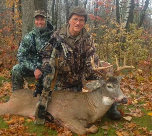 The author and his father a few years ago in Wisconsin. The two will deer hunt together again during 2019 and hopefully for several more years as well.