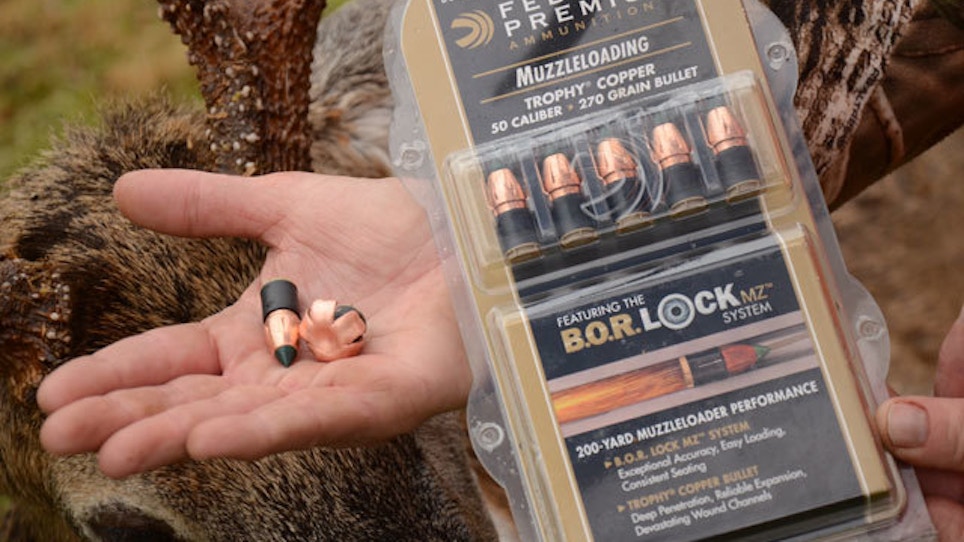 Ammo Test: Federal Premium Trophy Copper Muzzleloader Bullets With B.O.R. Lock MZ System