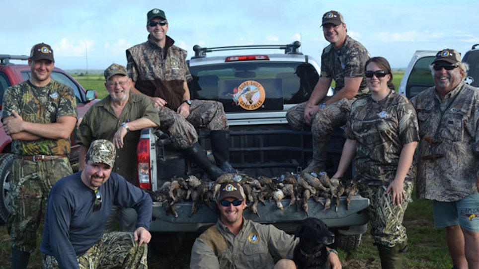 Louisiana Gulf Coast Teal Hunting