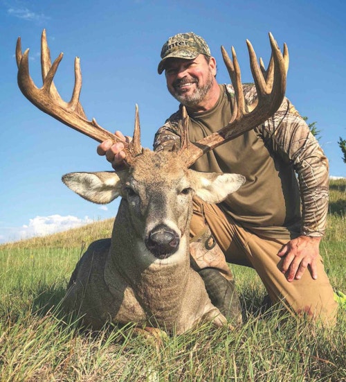 Greg Gilman patterned this buck throughout the summer and set up for opening-day success in 2018. 