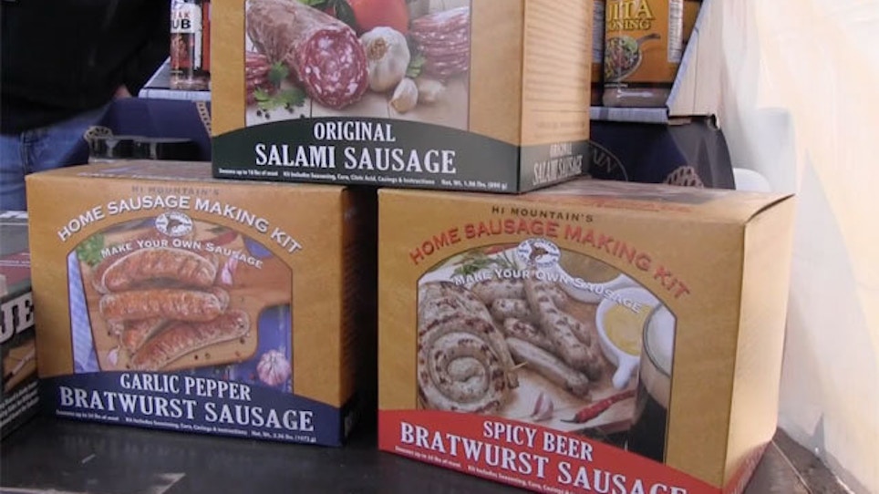 Homemade Wild Game Bratwurst And Salami With Hi Mountain Seasonings