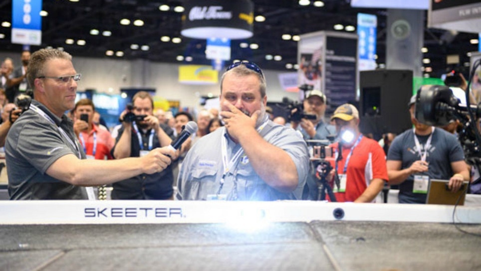 Deserving Vet/Fishing Mentor Surprised With Complete Boat Overhaul at ICAST 2019
