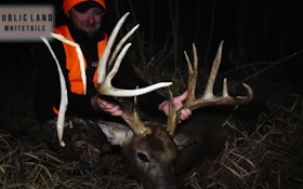 Self-Filmed Video: Monster Late-Season Muzzleloader Buck in Iowa