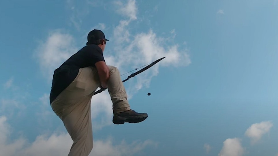 Video: Must-See Trick Shots From Traditional Archer James Jean