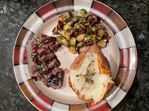 Beautiful meals from the wild game we hunt provides a deeper connection to our food.