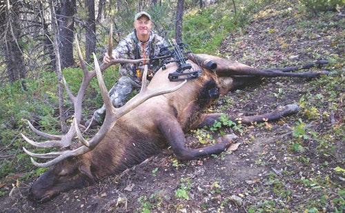 Thankfully the author didn’t get too bloodied during this DIY public land elk hunt.