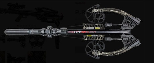 The Killer Instinct Furious Pro 9.5 is compact, measuring only 9.5 inches axle to axle when cocked.