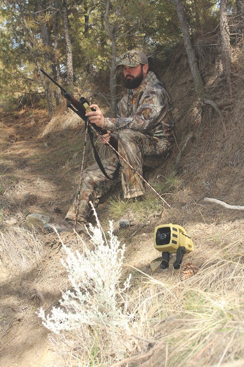 Hunting alone means less disturbance at the setup — less scent, less sound and less movement.