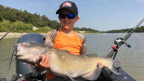 Even when seeing into the water isn’t possible, like catfishing on a muddy river, it’s a good idea to wear sunglasses to protect your eyes from the sun and hooks.