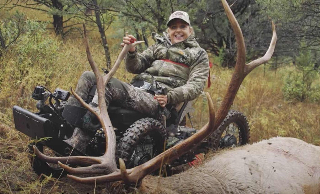Video: Quadriplegic Hunter Kills Big Bull Elk in Mountains of New Mexico
