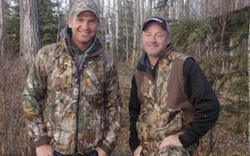 Hunting moose with NASCAR's Clint Bowyer and wolves show up