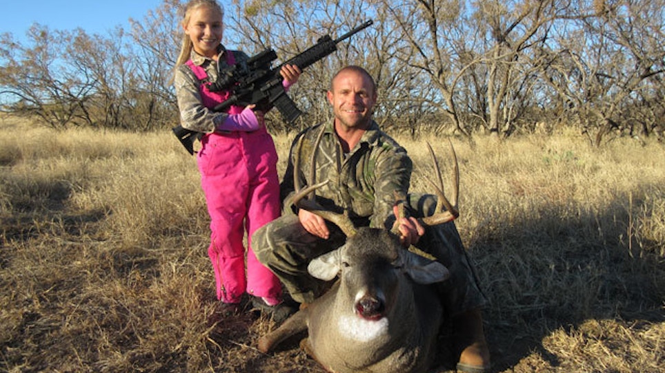 Father Treasures Daughter's First Deer Season