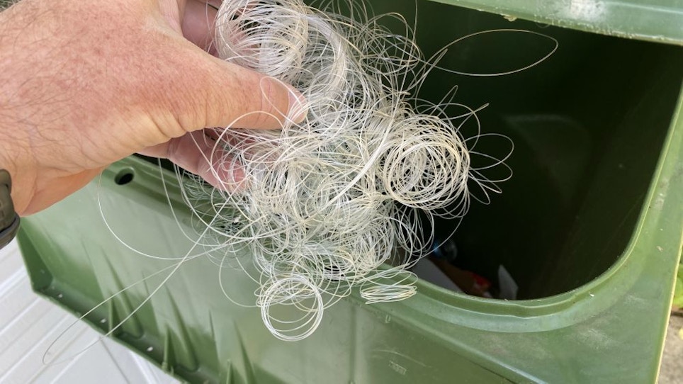 How to Discard Used Fishing Line