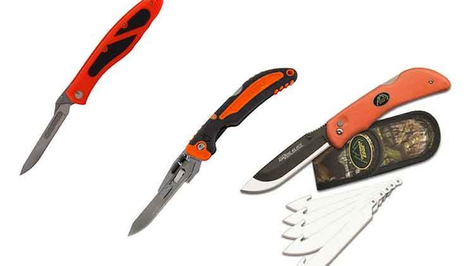 Three Great Replaceable-Blade Hunting Knives
