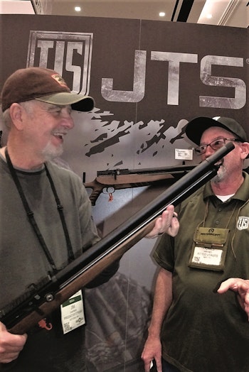 JTS’ new Airacuda PCP rifles are available in .22- and .25-caliber models.