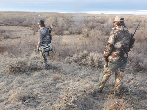Hiking a mile or more into public hunting areas separates you from the crowd.