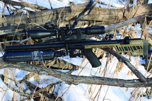 The RTI Arms Prophet excels at long range; the author found 100 yard targets with ease. (Photo: Jim Chapman)