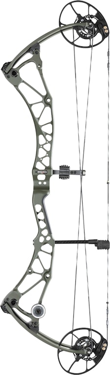 The Bowtech Revolt X measures 33 inches axle to axle.