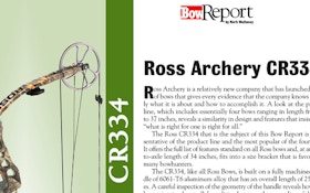 Bow Report: Ross Archery CR334