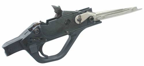 The trigger group is quickly and easily removed for cleaning or maintenance.