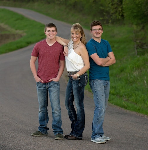 The founders of H4C (left to right): Jaden, Dana and Justin Sacia.