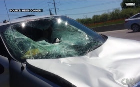 VIDEO: Deer Crashes Into Windshield At 70 MPH