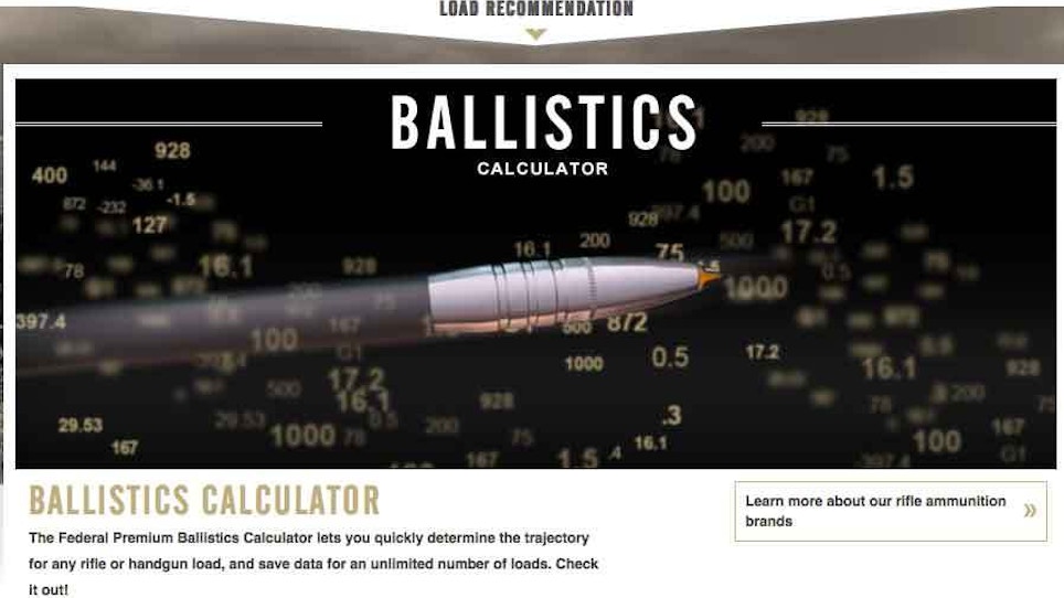 Useful Ballistic Calculators For Rifle Shooters