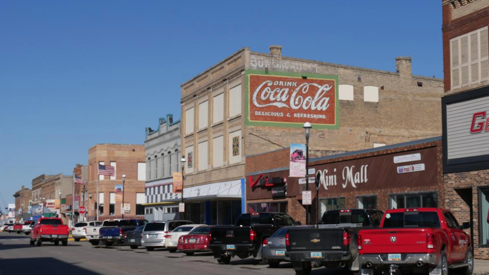 Anglers can take a break from the cold in downtown Devils Lake, North Dakota, where there are coffee shop like the Liquid Bean and Dunn Bros. Coffee. Photo: North Dakota Tourism 