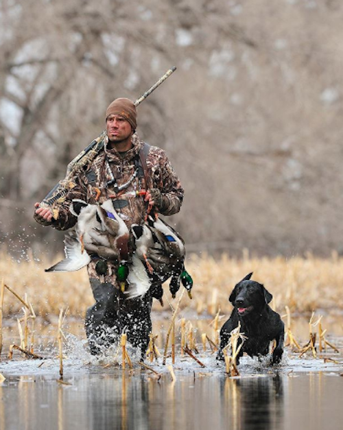 For sure, hunters hunt for the meat. But in surveys, they've also cited hunting as a pathway to get out into nature.  In this photo posted to Federal Premium's Instagram account, there's a whole lot of ducks and a good-looking Lab, but this images evokes a lifestyle, and it's a physical one at that. Photo: Federal Premium (Instagram)