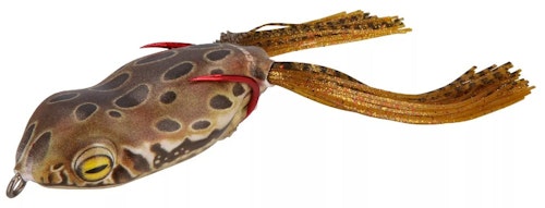 Weighing between 5/8 and 3/4 ounces for ultra-long casts, the Scum Frog Launch Frog has an internal tungsten weight system, 3-inch body for increased buoyancy and premium Owner 5/0 double hooks.