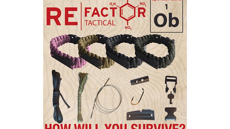 Everything for survival on your wrist