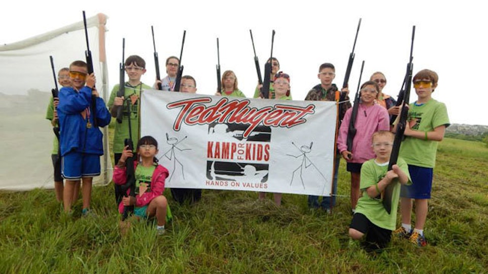 Ted Nugent Holds Youth Outdoors Camp In South Dakota