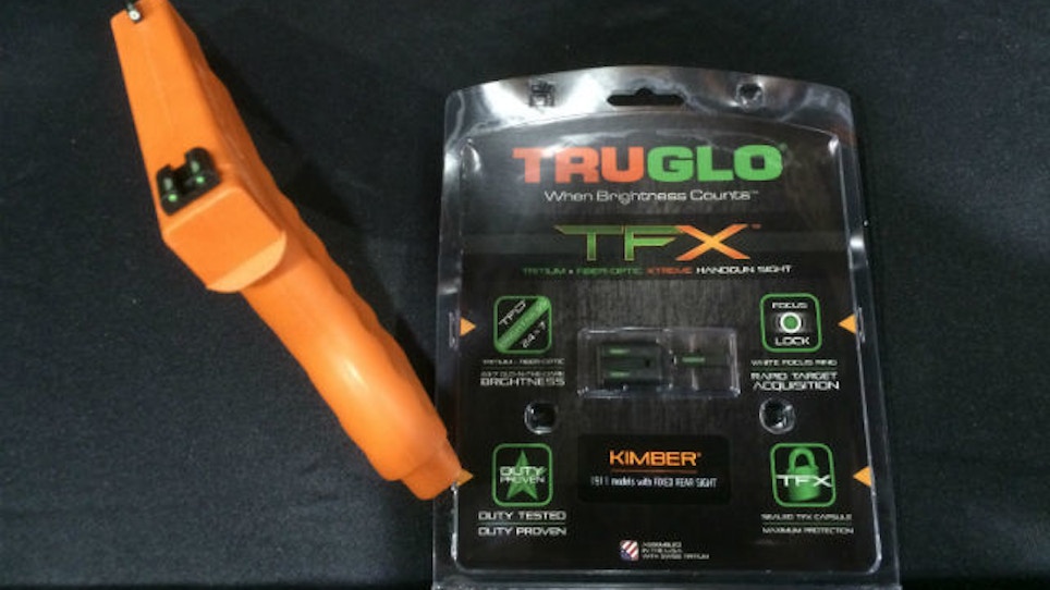TFX Xtreme Handgun Sight From TRUGLO Promises 24/7 Brightness
