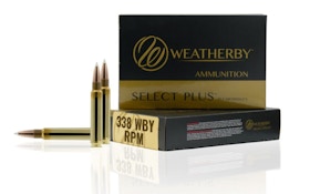 Weatherby .338 WBY RPM Cartridge