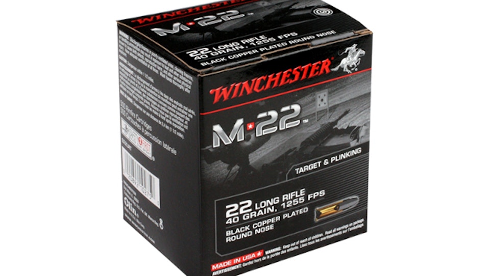 Winchester issues recall for some 22LR ammo