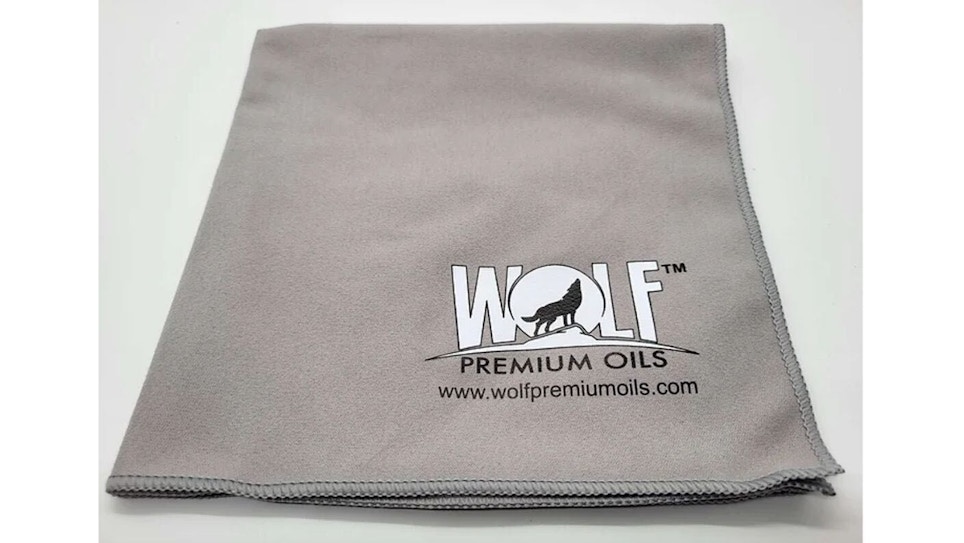 Wolf Premium Oils Microfiber Suede Cleaning Cloth