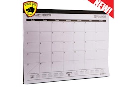 A bulletproof desk calendar is here for your office