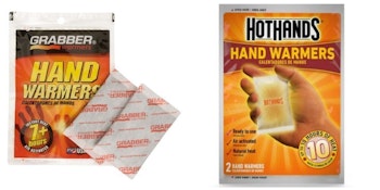 Grabber and HotHands disposable hand warmers