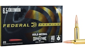 Federal Premium Gold Medal CenterStrike 6.5 Creedmoor Match Loads